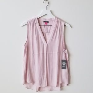 Vince Camuto Blush Pink Sleeveless Blouse
